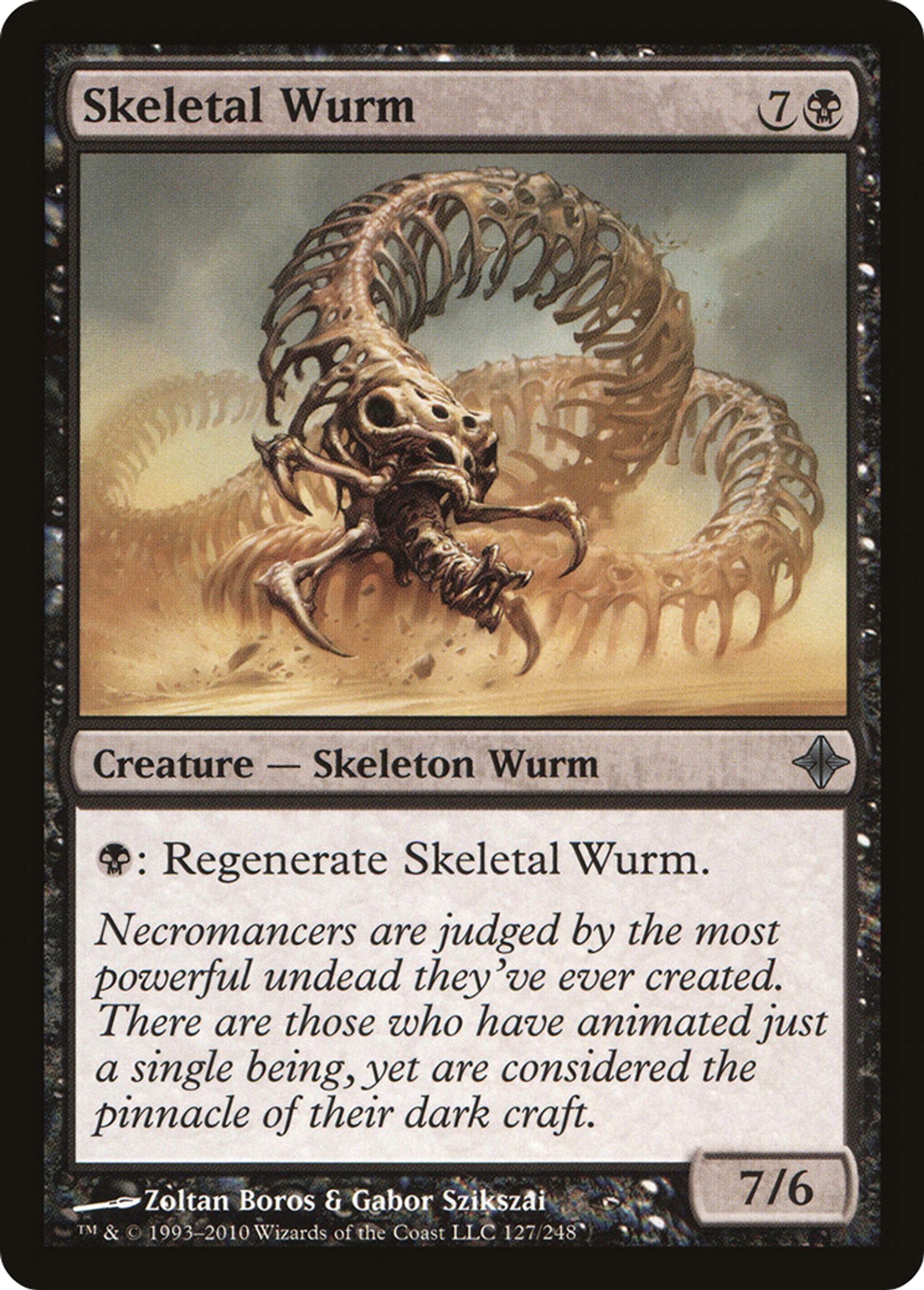 Skeletal Wurm — Rise of the Eldrazi — Magic: The Gathering
