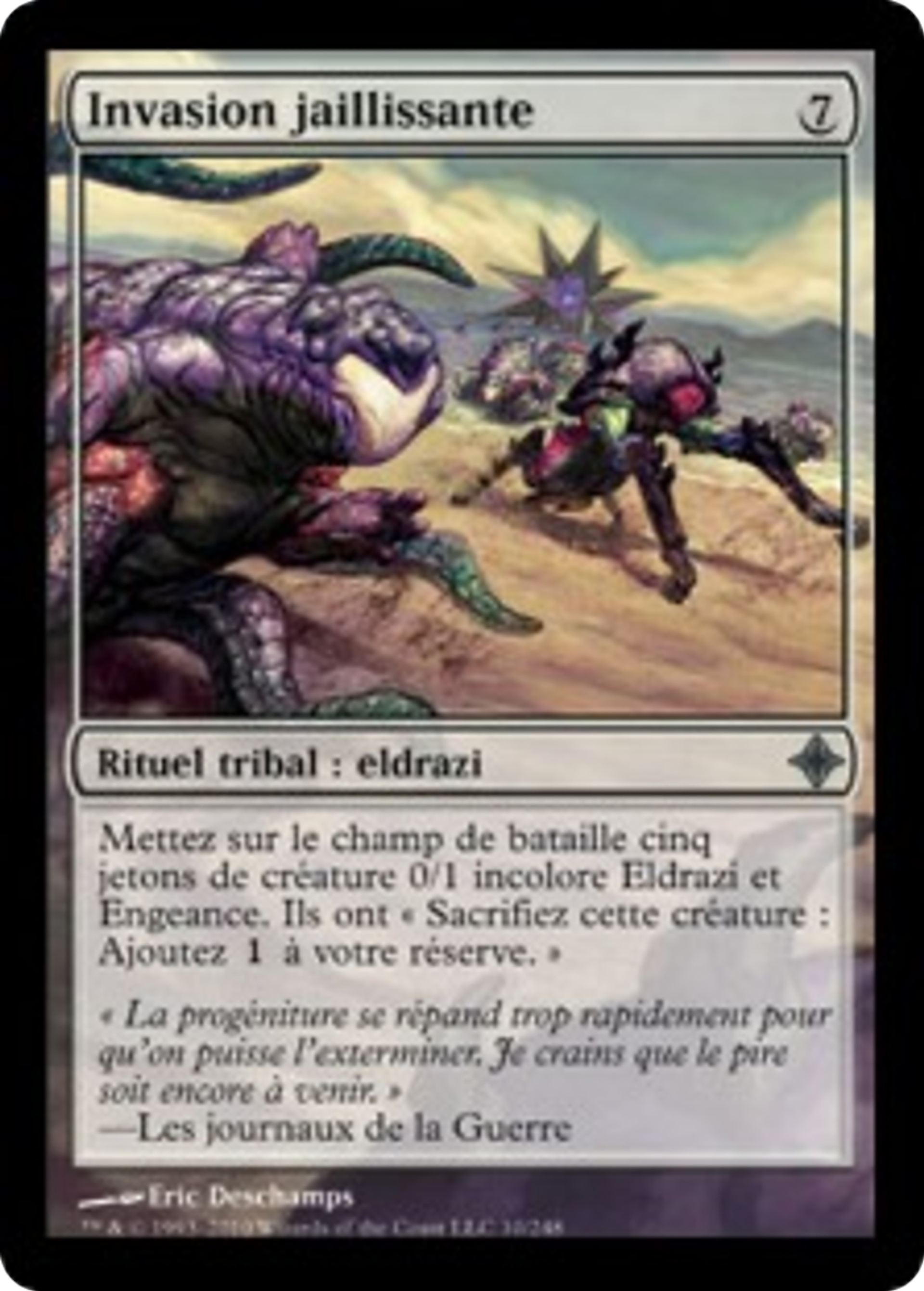 Invasion jaillissante — Rise of the Eldrazi — Magic: The Gathering