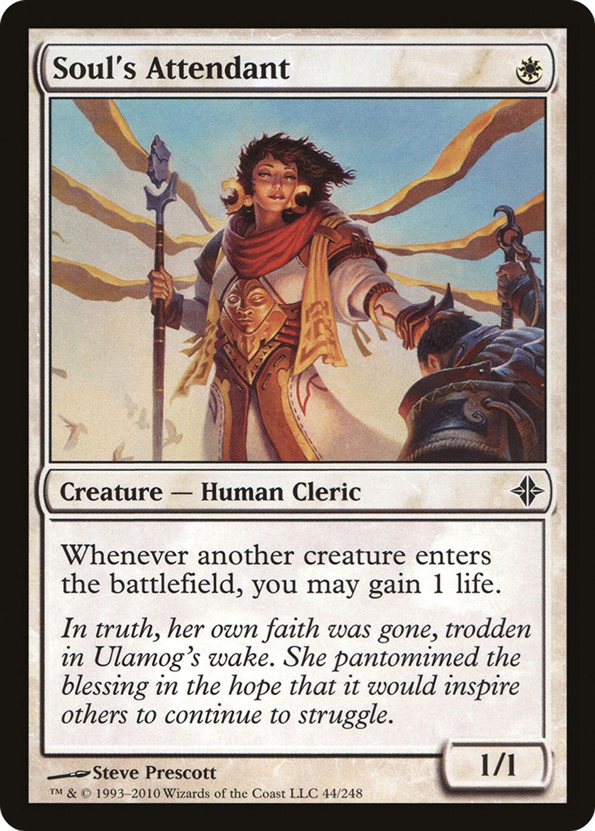 Soul's Attendant — Rise of the Eldrazi — Magic: The Gathering