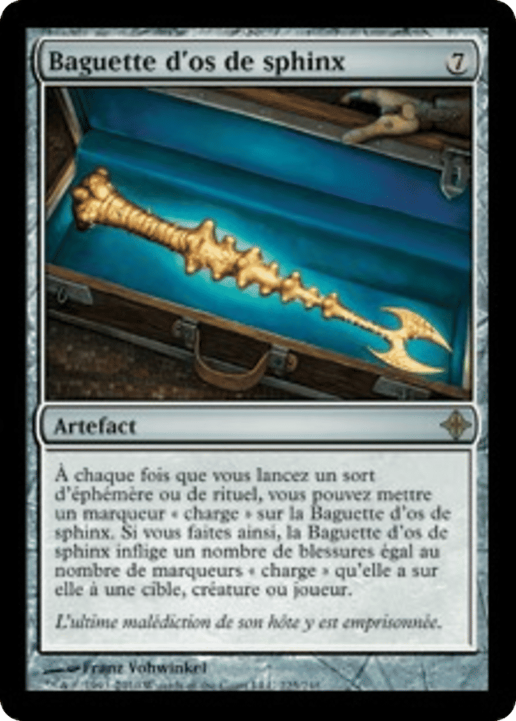 Baguette d'os de sphinx — Rise of the Eldrazi — Magic: The Gathering