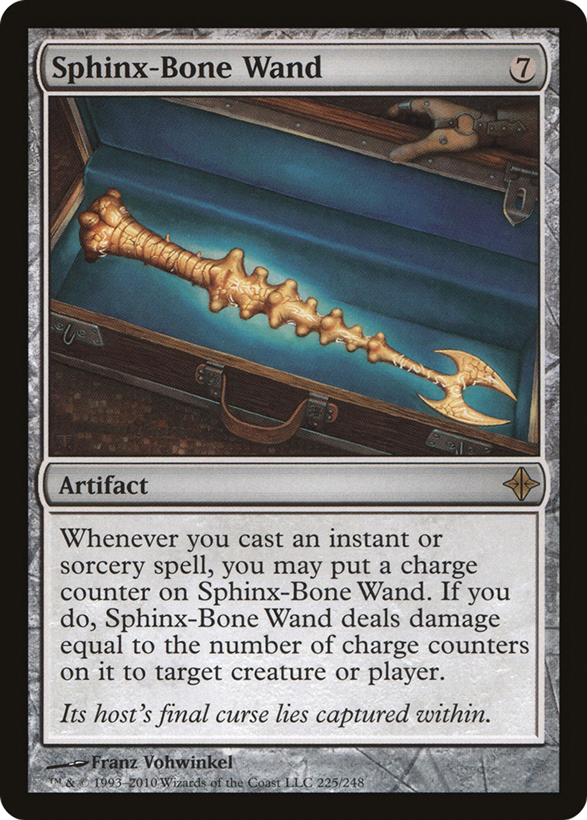 Sphinx-Bone Wand — Rise of the Eldrazi — Magic: The Gathering