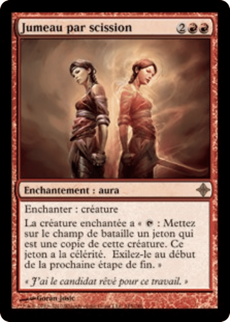 Jumeau par scission — Rise of the Eldrazi — Magic: The Gathering