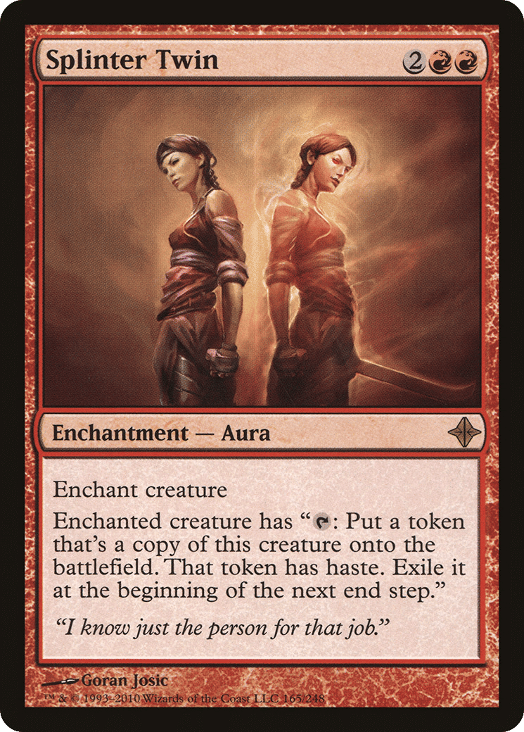 Splinter Twin — Rise of the Eldrazi — Magic: The Gathering