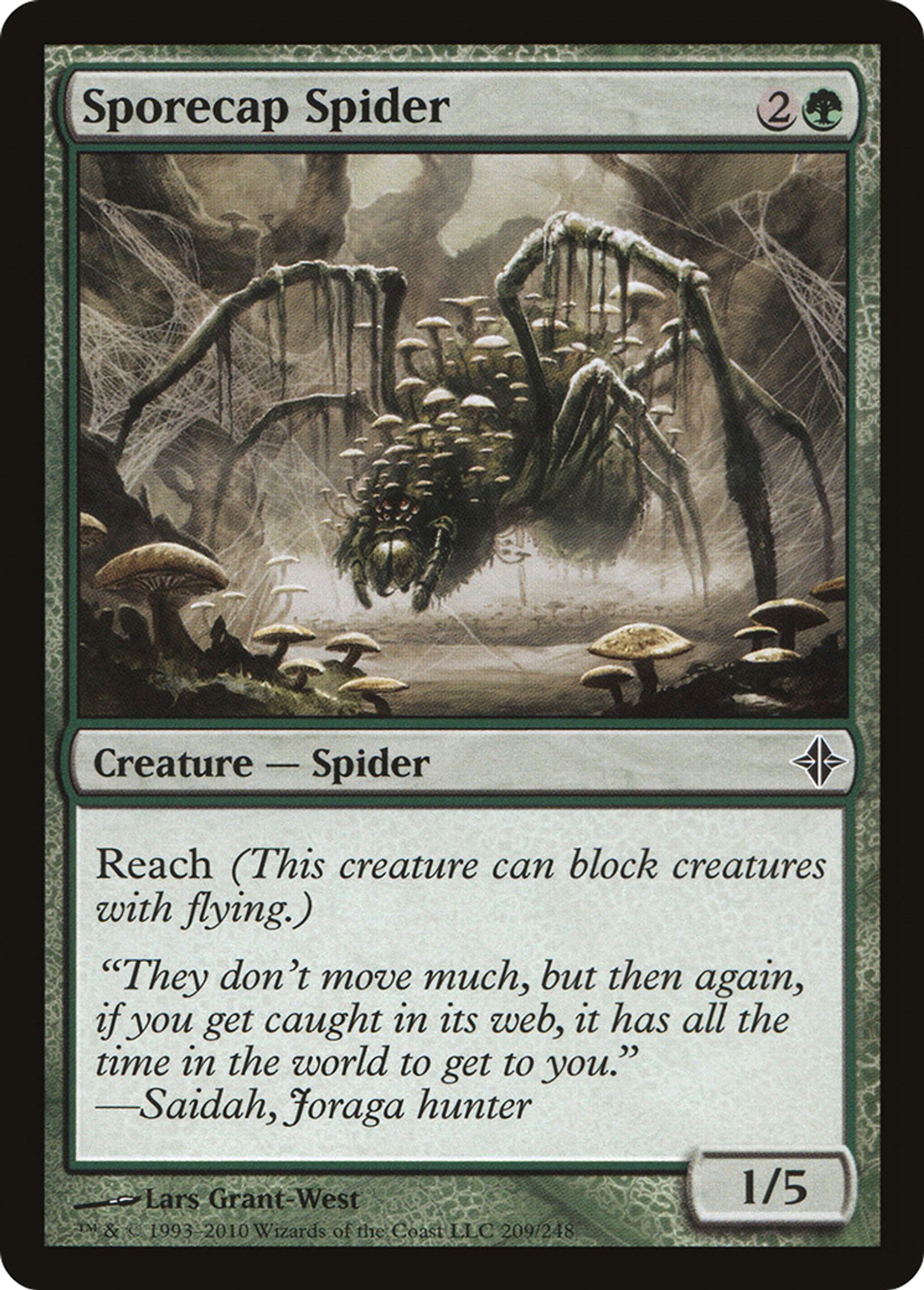 Sporecap Spider — Rise of the Eldrazi — Magic: The Gathering