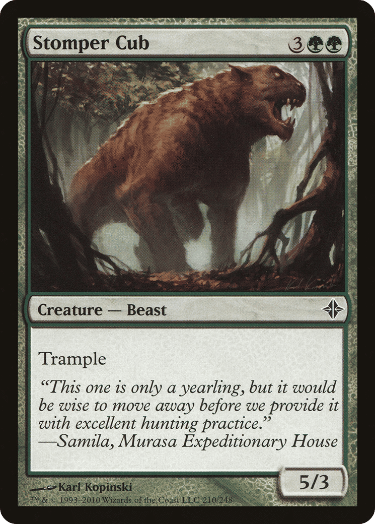 Stomper Cub — Rise of the Eldrazi — Magic: The Gathering