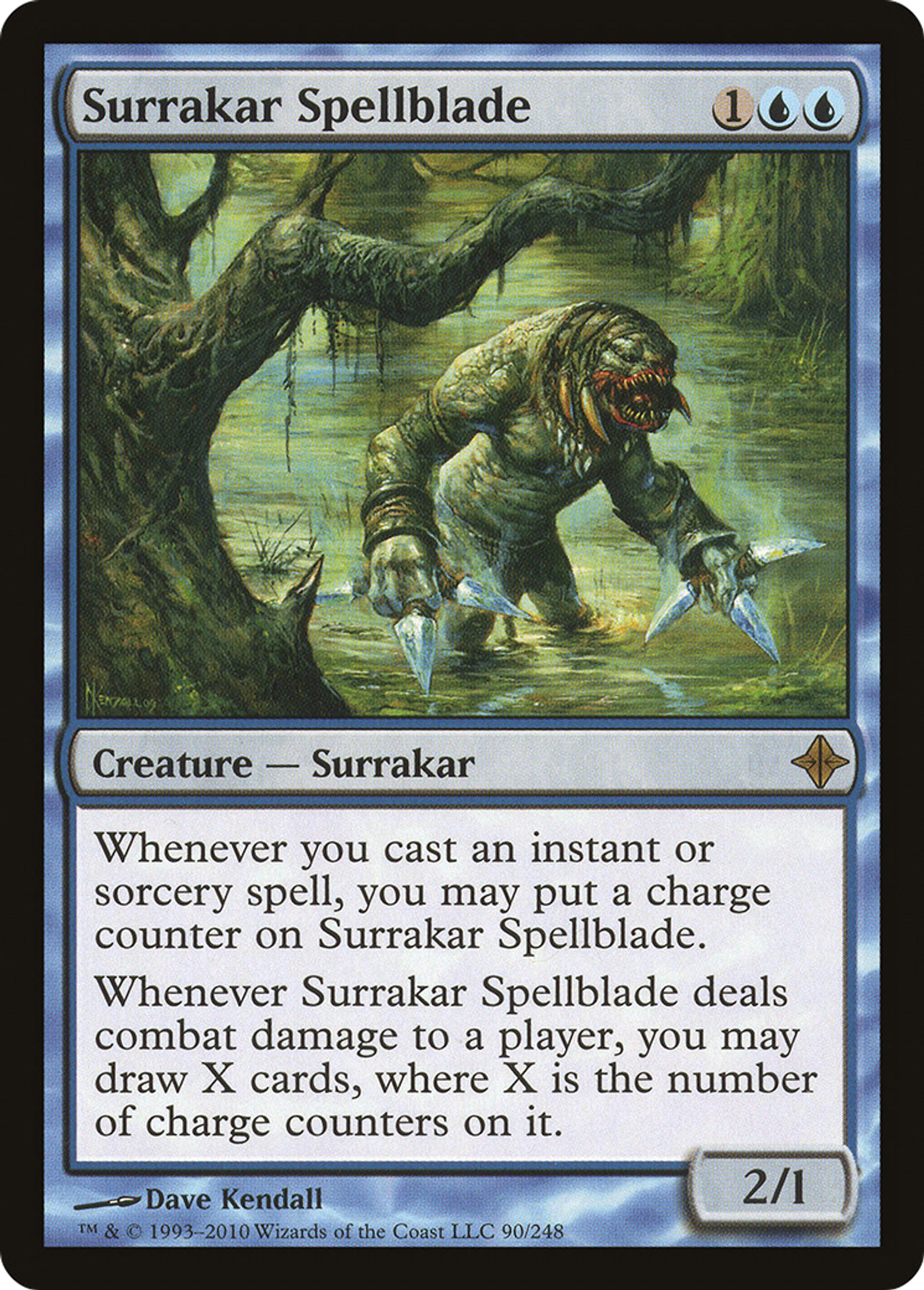 Surrakar Spellblade — Rise of the Eldrazi — Magic: The Gathering