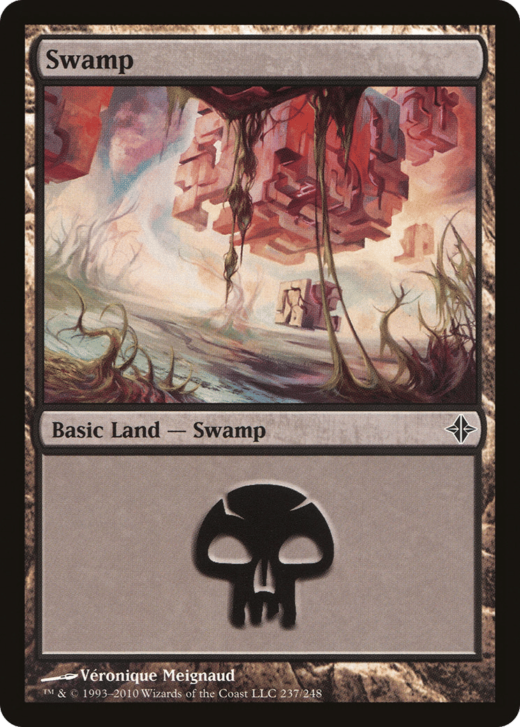 Swamp — Rise of the Eldrazi — Magic: The Gathering