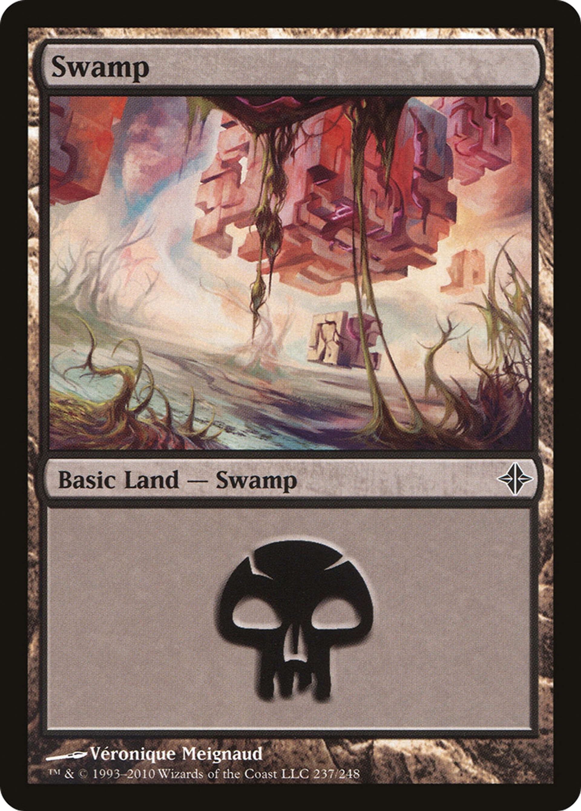 Swamp — Rise of the Eldrazi — Magic: The Gathering
