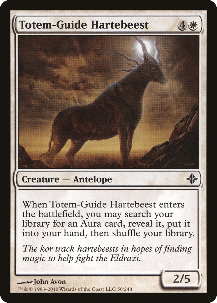 Totem-Guide Hartebeest — Rise of the Eldrazi — Magic: The Gathering