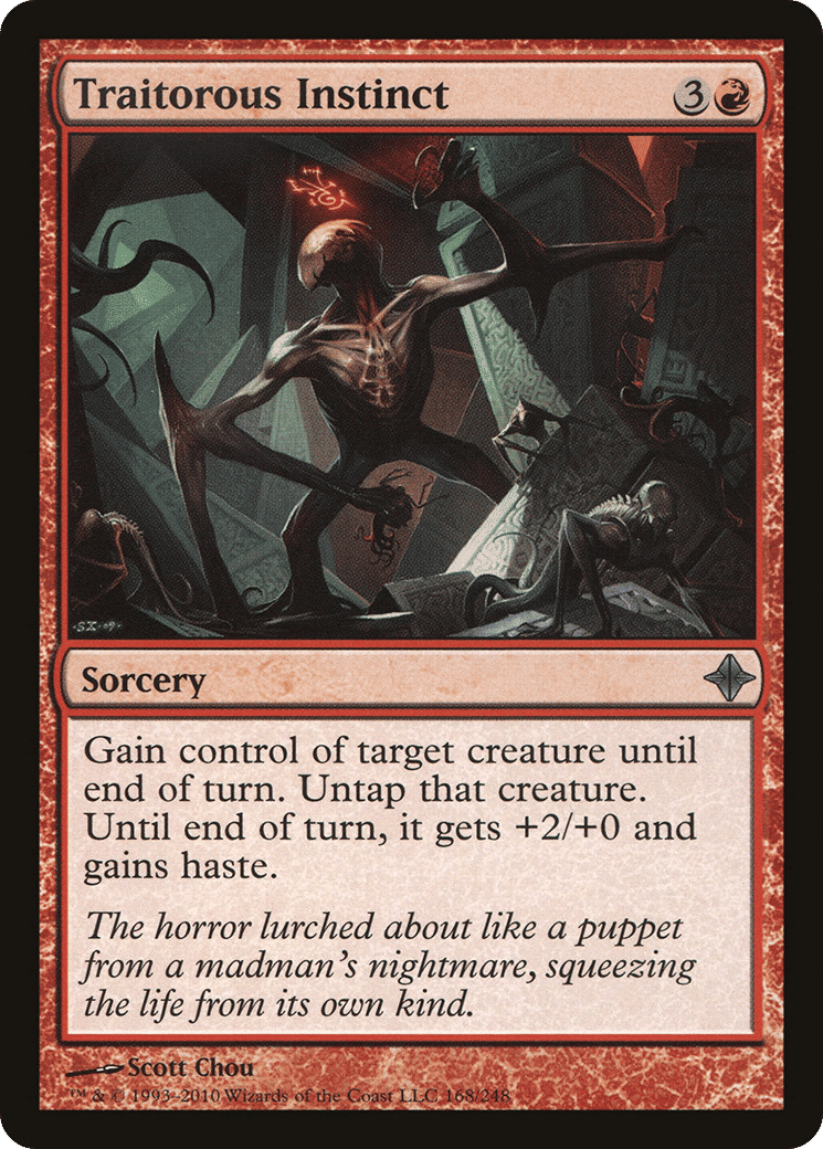 Traitorous Instinct — Rise of the Eldrazi — Magic: The Gathering