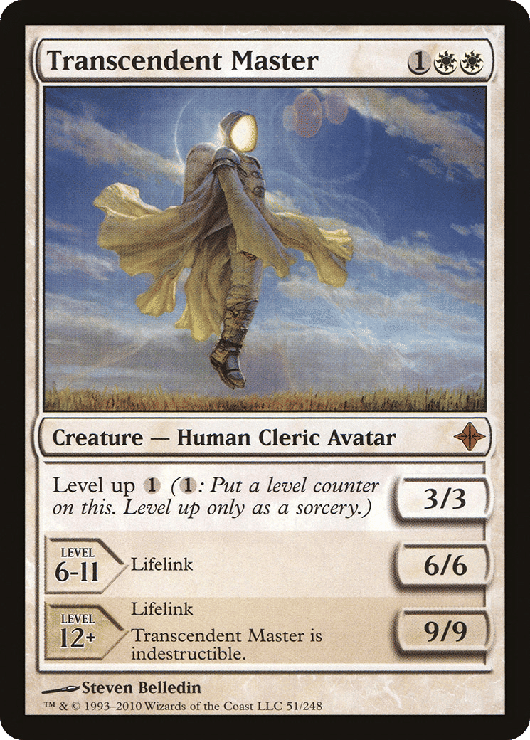 Transcendent Master — Rise of the Eldrazi — Magic: The Gathering