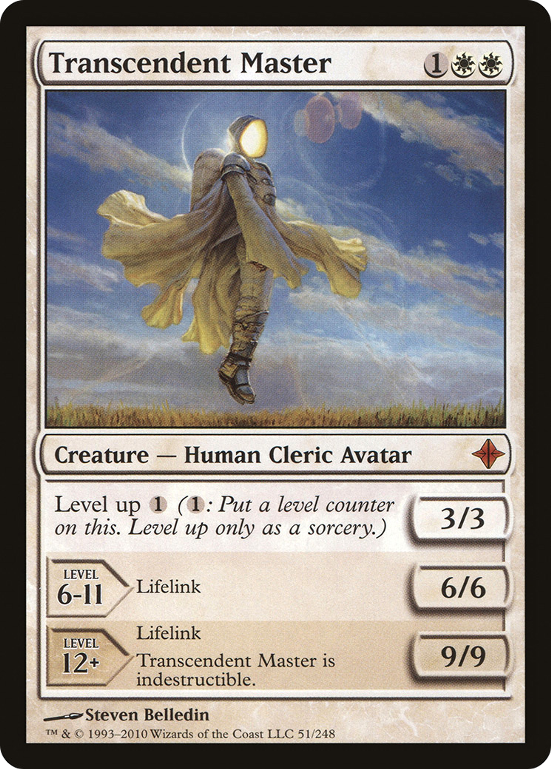 Transcendent Master — Rise of the Eldrazi — Magic: The Gathering