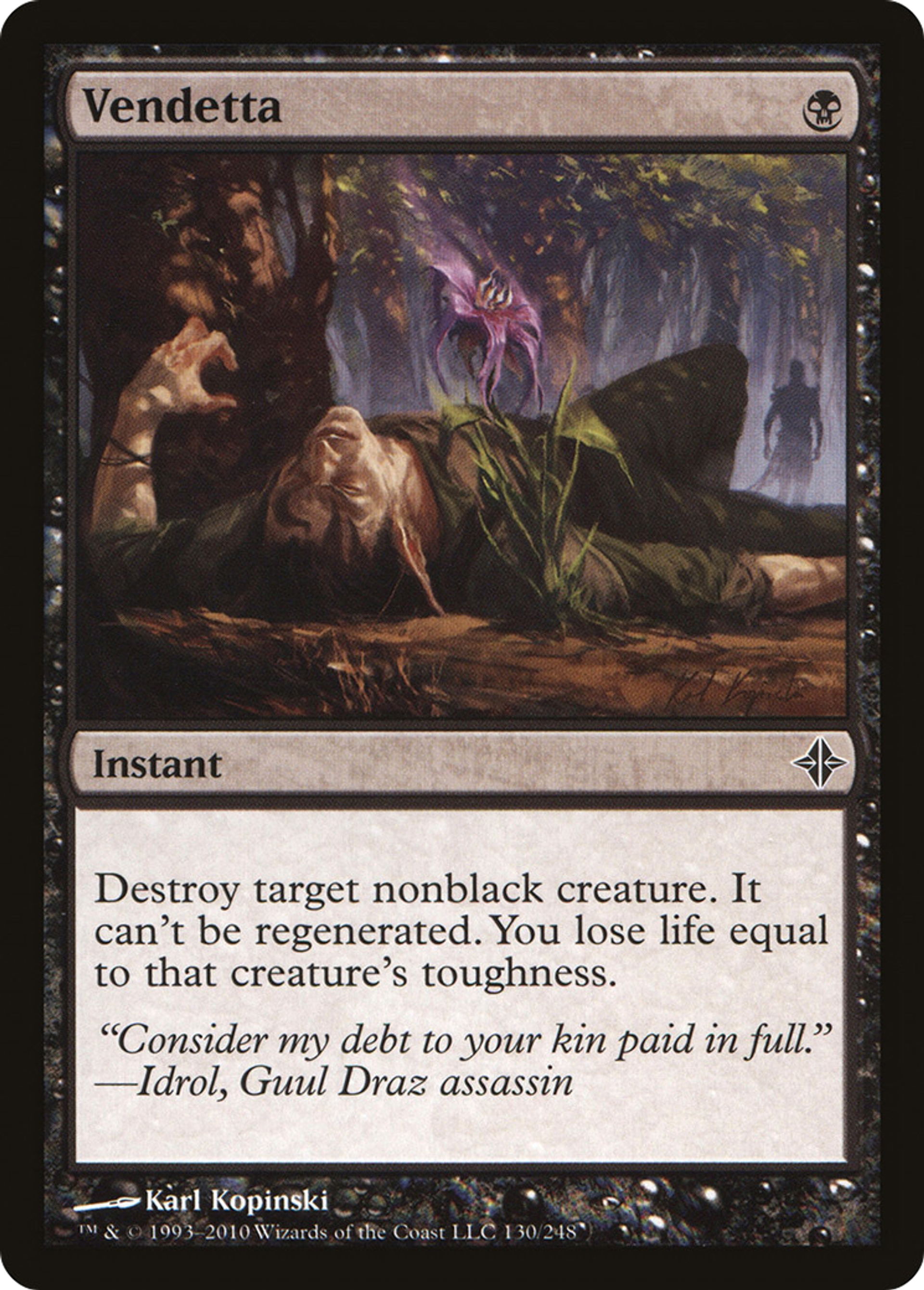 Vendetta — Rise of the Eldrazi — Magic: The Gathering