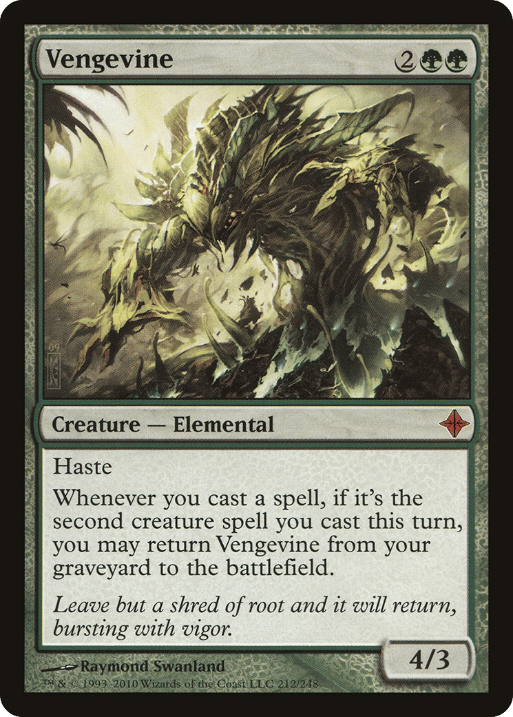Vengevine — Rise of the Eldrazi — Magic: The Gathering