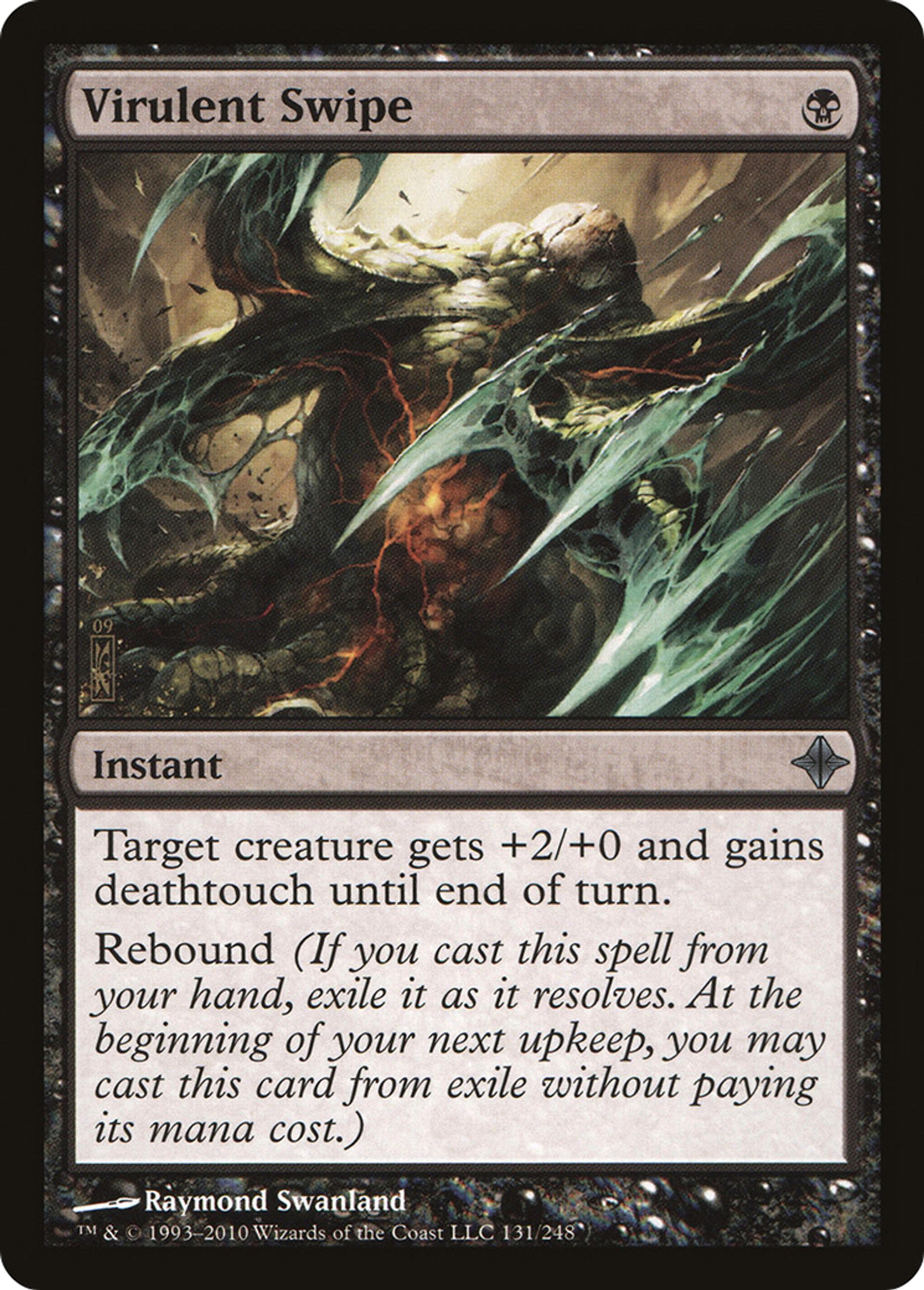 Virulent Swipe — Rise of the Eldrazi — Magic: The Gathering