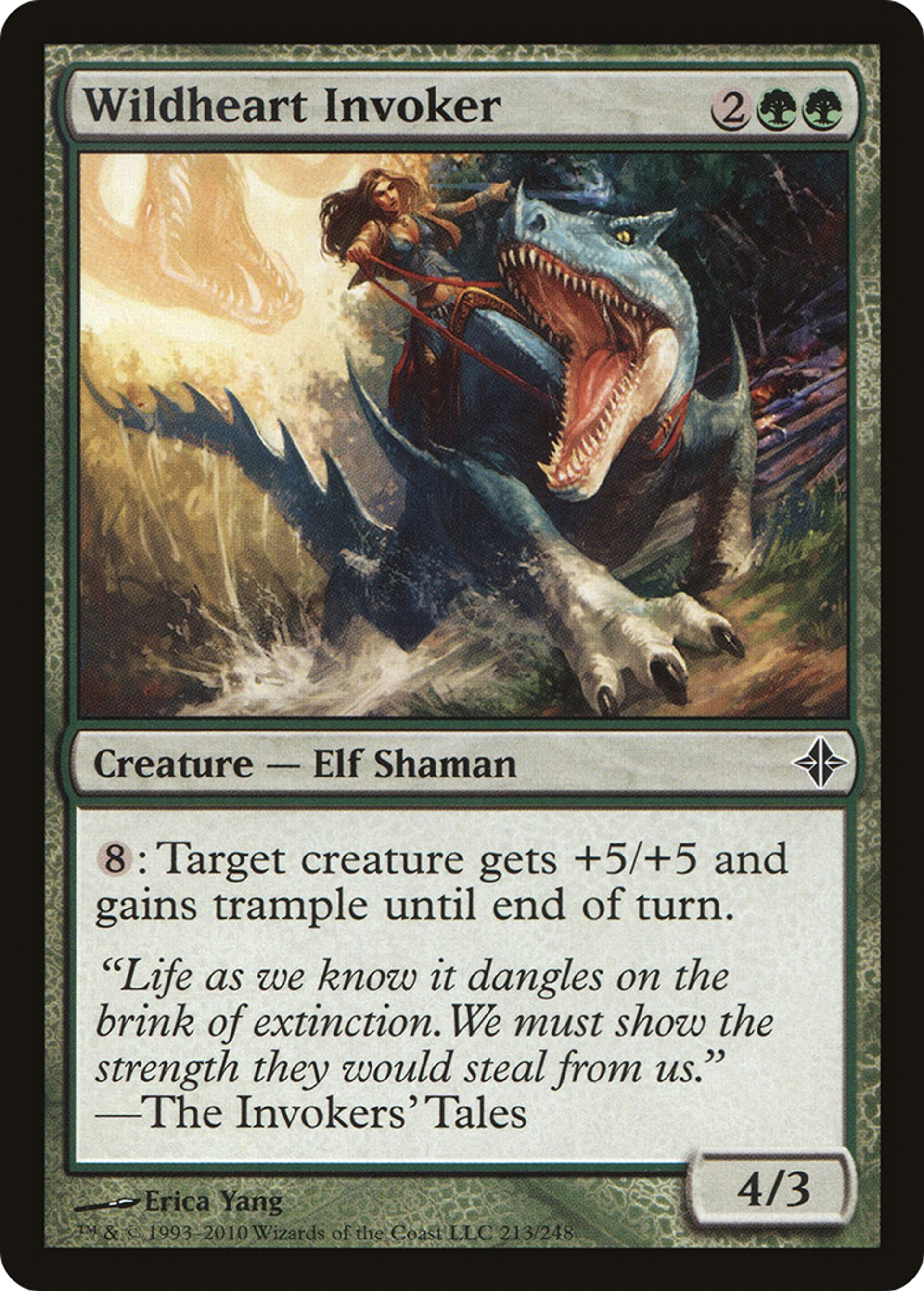 Wildheart Invoker — Rise of the Eldrazi — Magic: The Gathering