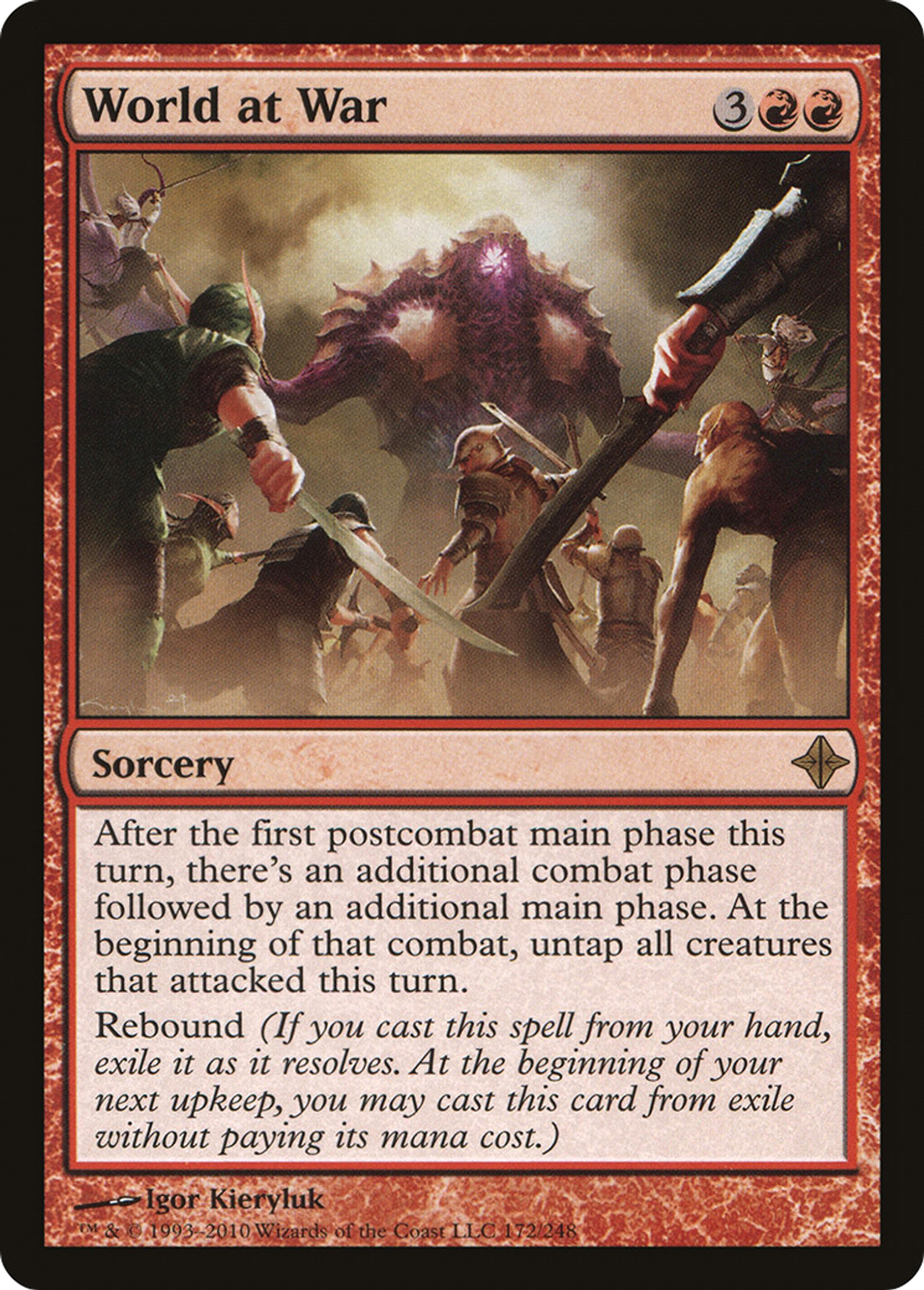 World at War — Rise of the Eldrazi — Magic: The Gathering