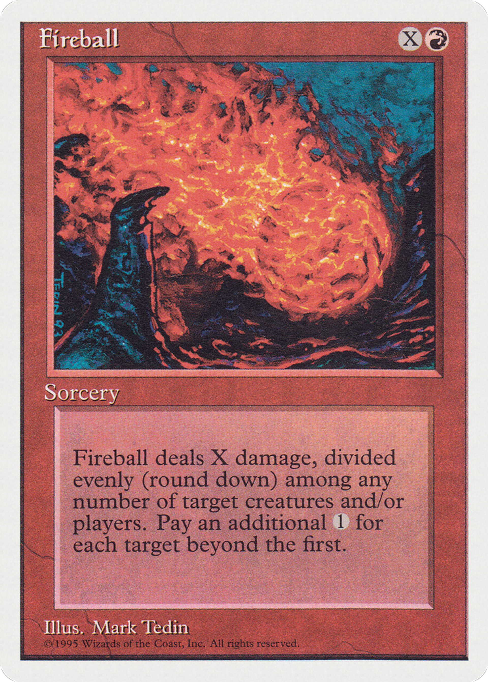 Fireball — Rivals Quick Start Set — Magic: The Gathering