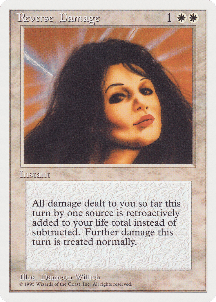 Reverse Damage — Rivals Quick Start Set — Magic: The Gathering