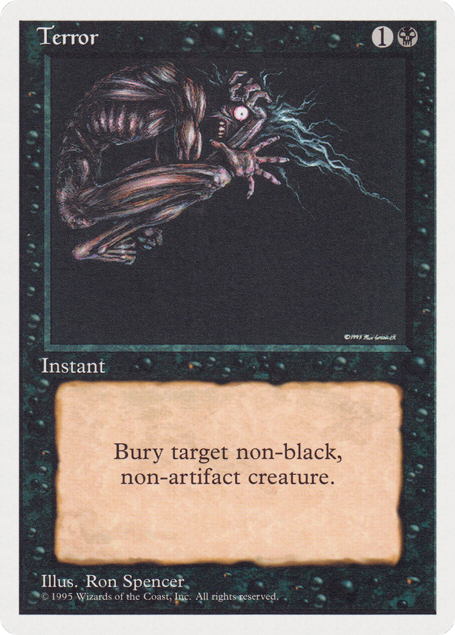 Terror — Rivals Quick Start Set — Magic: The Gathering