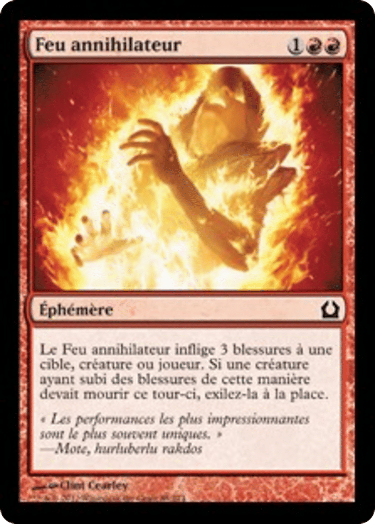 Feu annihilateur — Return to Ravnica — Magic: The Gathering