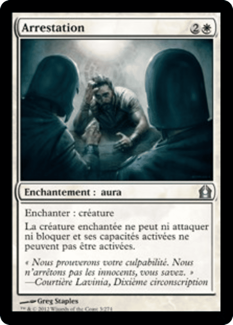 Arrestation — Return to Ravnica — Magic: The Gathering