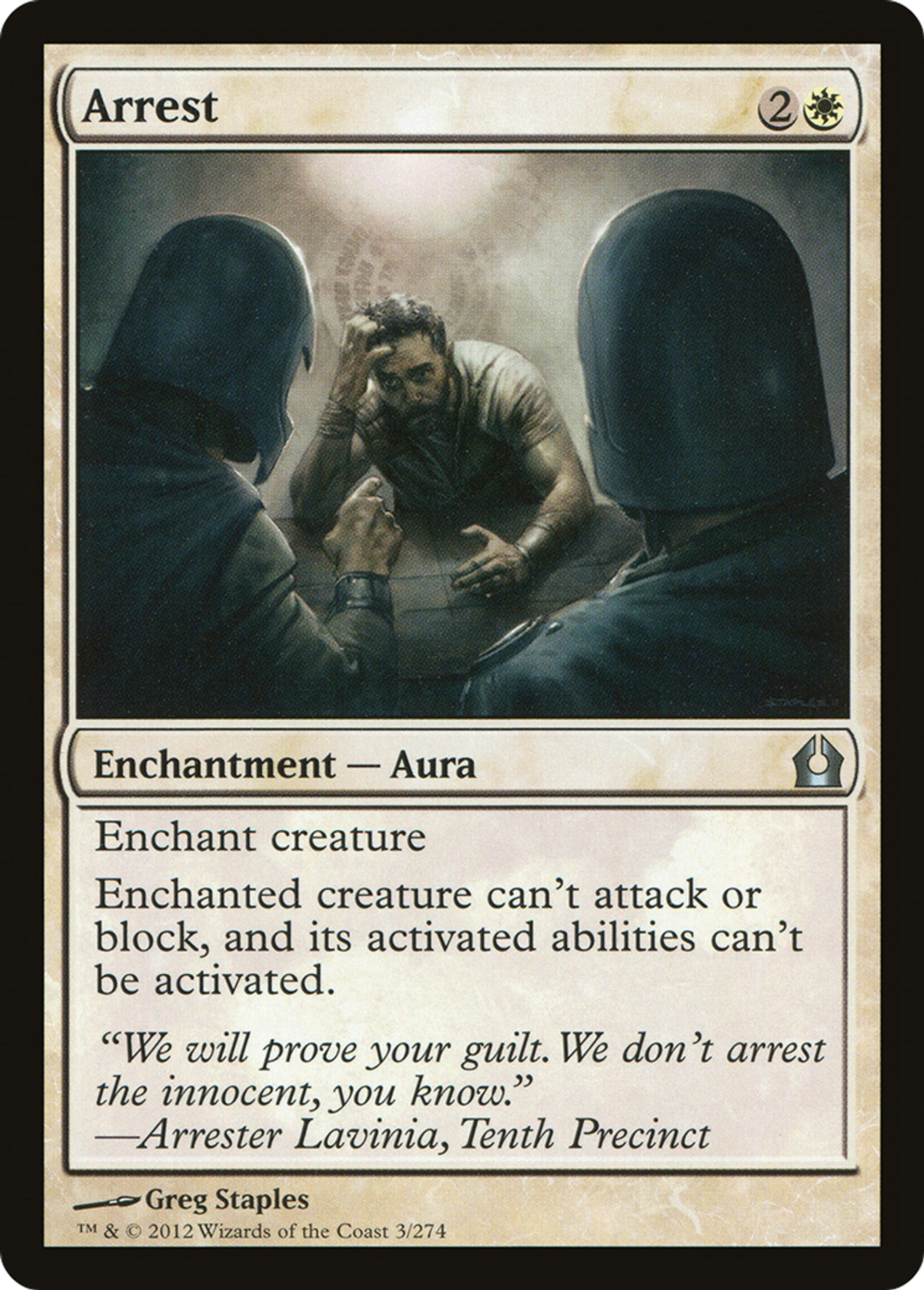 Arrest — Return to Ravnica — Magic: The Gathering