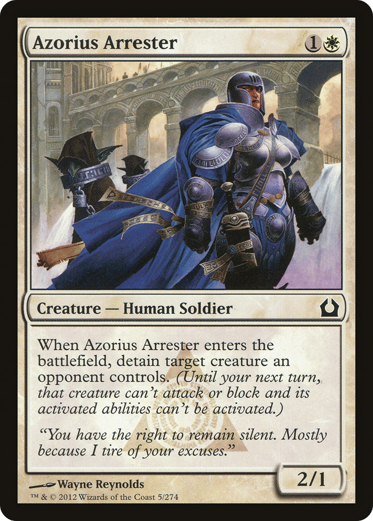 Azorius Arrester — Return to Ravnica — Magic: The Gathering
