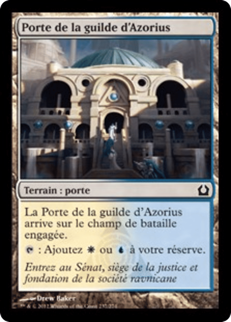 Porte de la guilde d'Azorius — Return to Ravnica — Magic: The Gathering