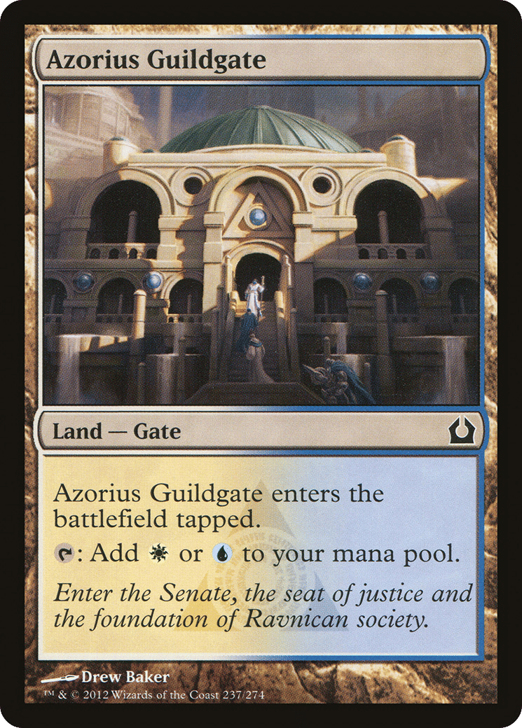 Azorius Guildgate — Return to Ravnica — Magic: The Gathering