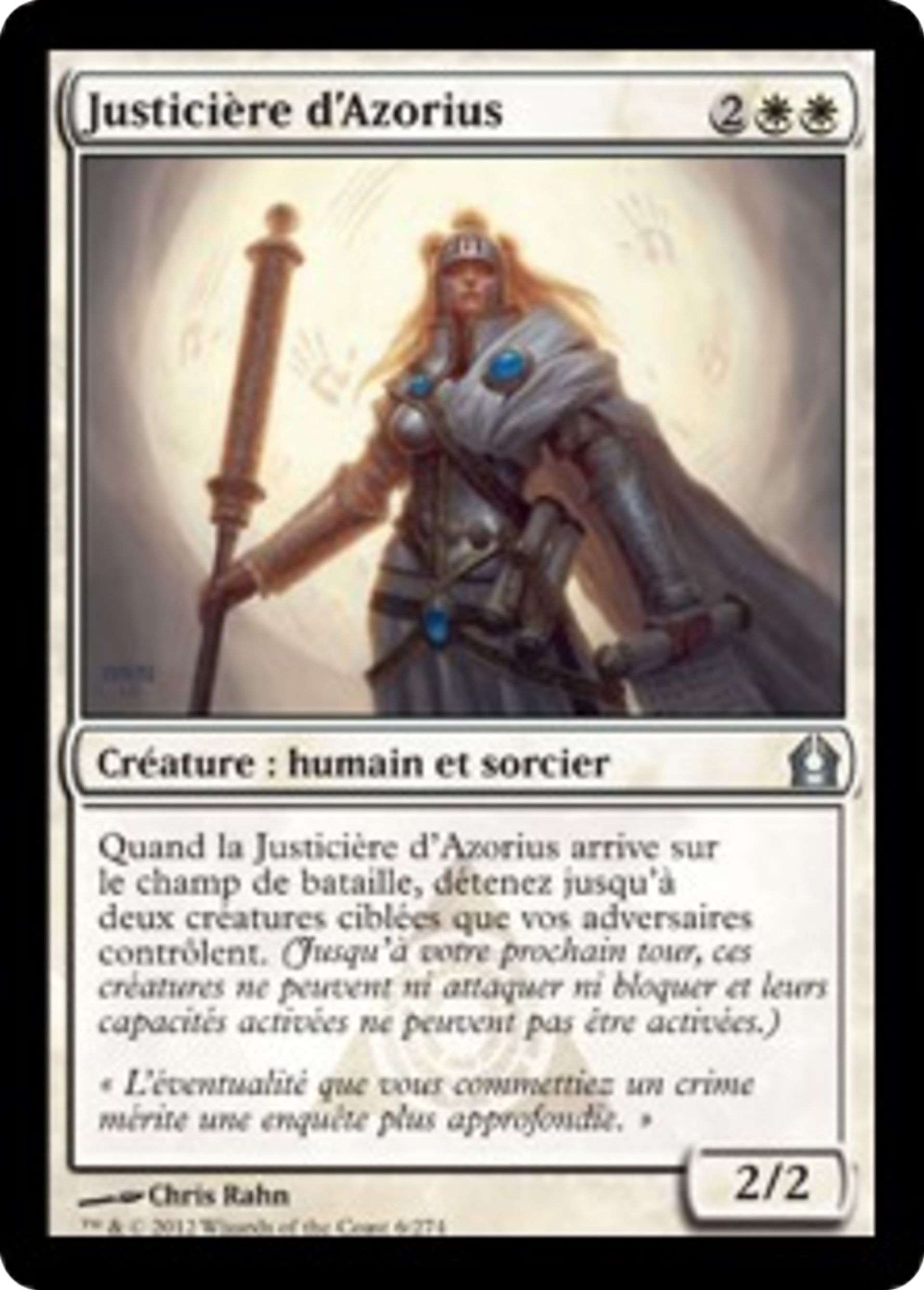 Justicière d'Azorius — Return to Ravnica — Magic: The Gathering