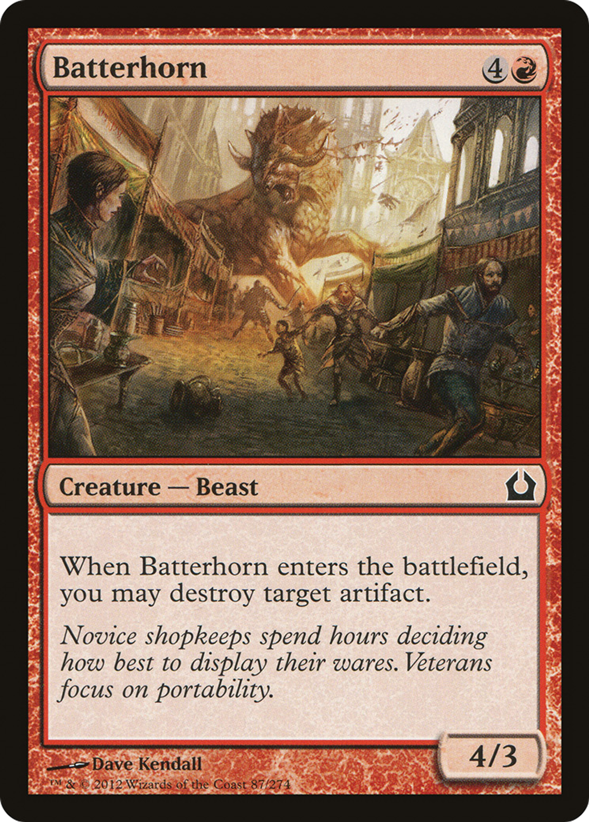 Batterhorn — Return to Ravnica — Magic: The Gathering