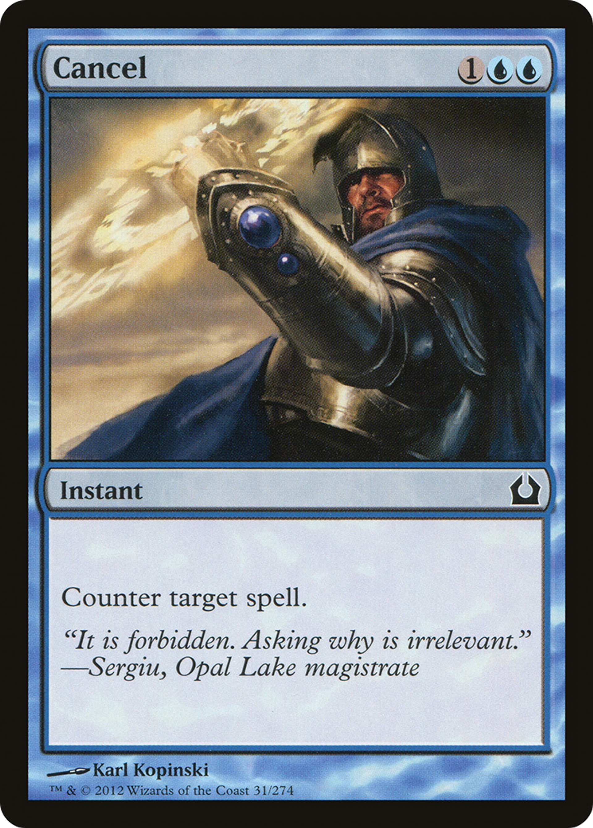 Cancel — Return to Ravnica — Magic: The Gathering