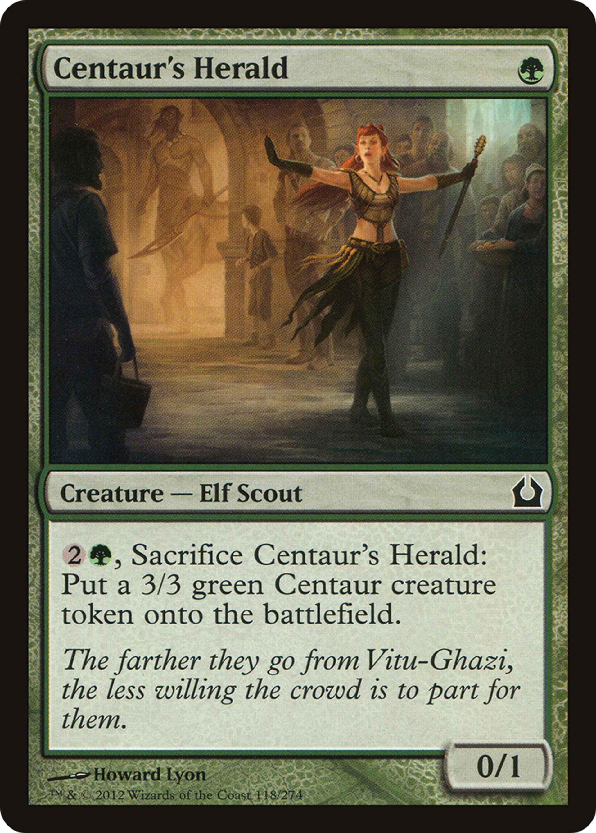 Centaur's Herald — Return to Ravnica — Magic: The Gathering
