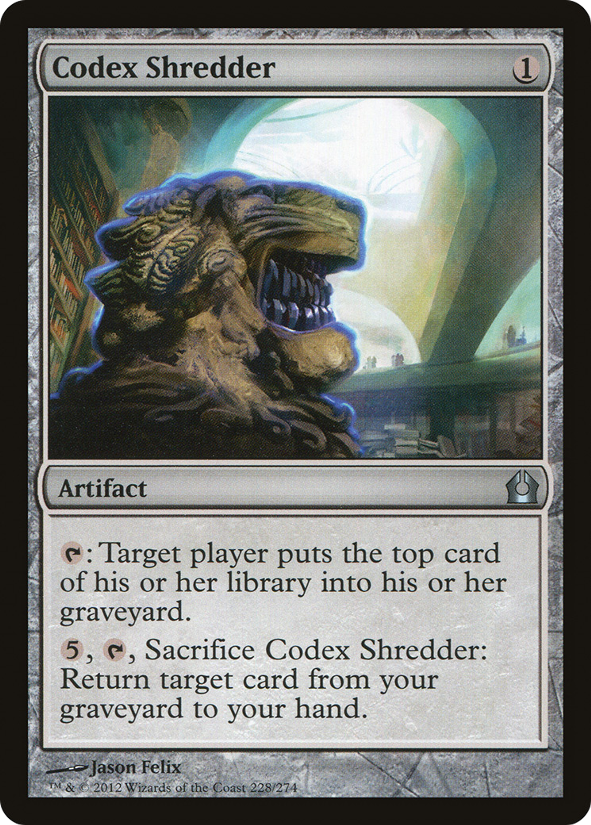 Destructeur de codex — Return to Ravnica — Magic: The Gathering