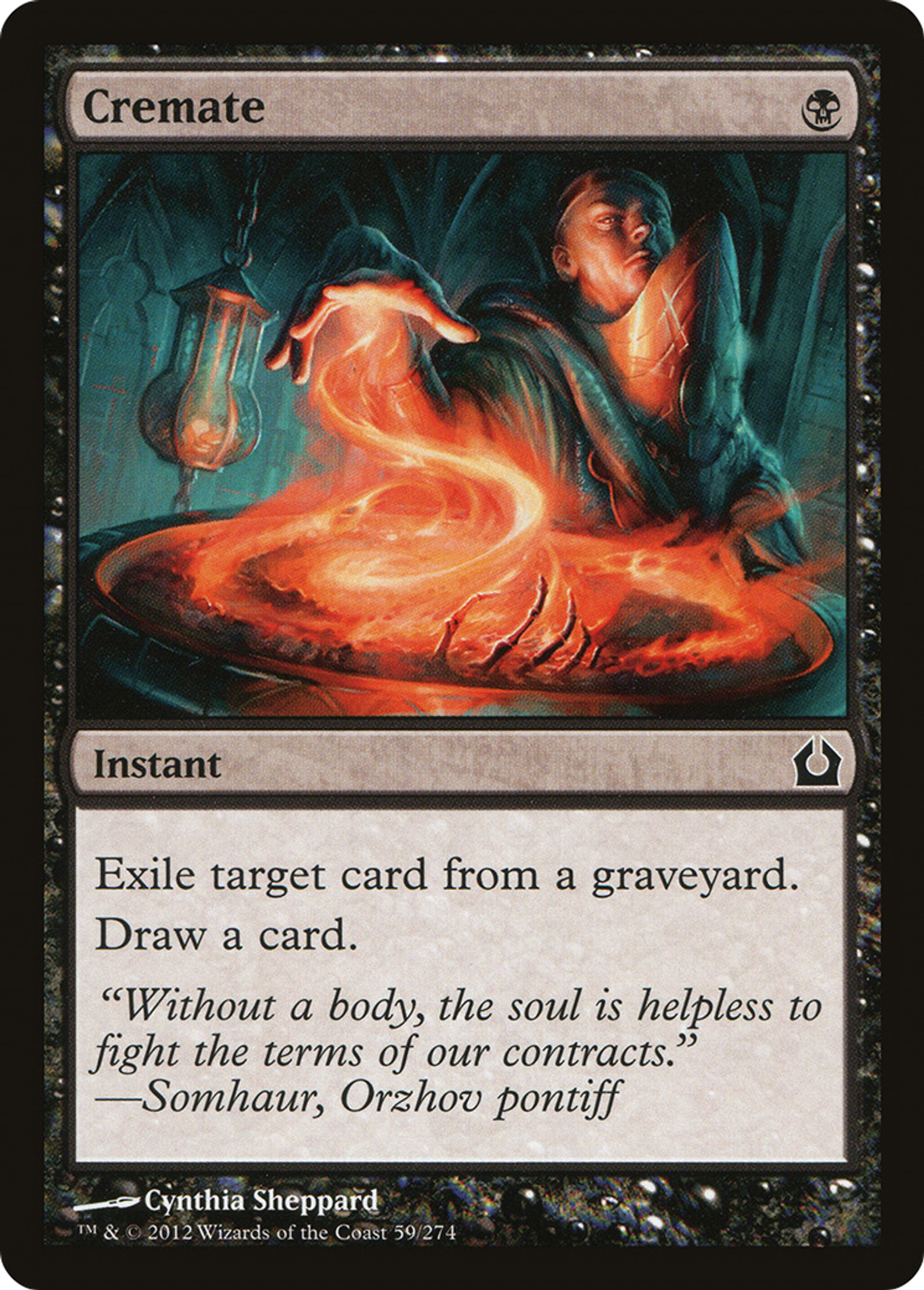 Cremate — Return to Ravnica — Magic: The Gathering