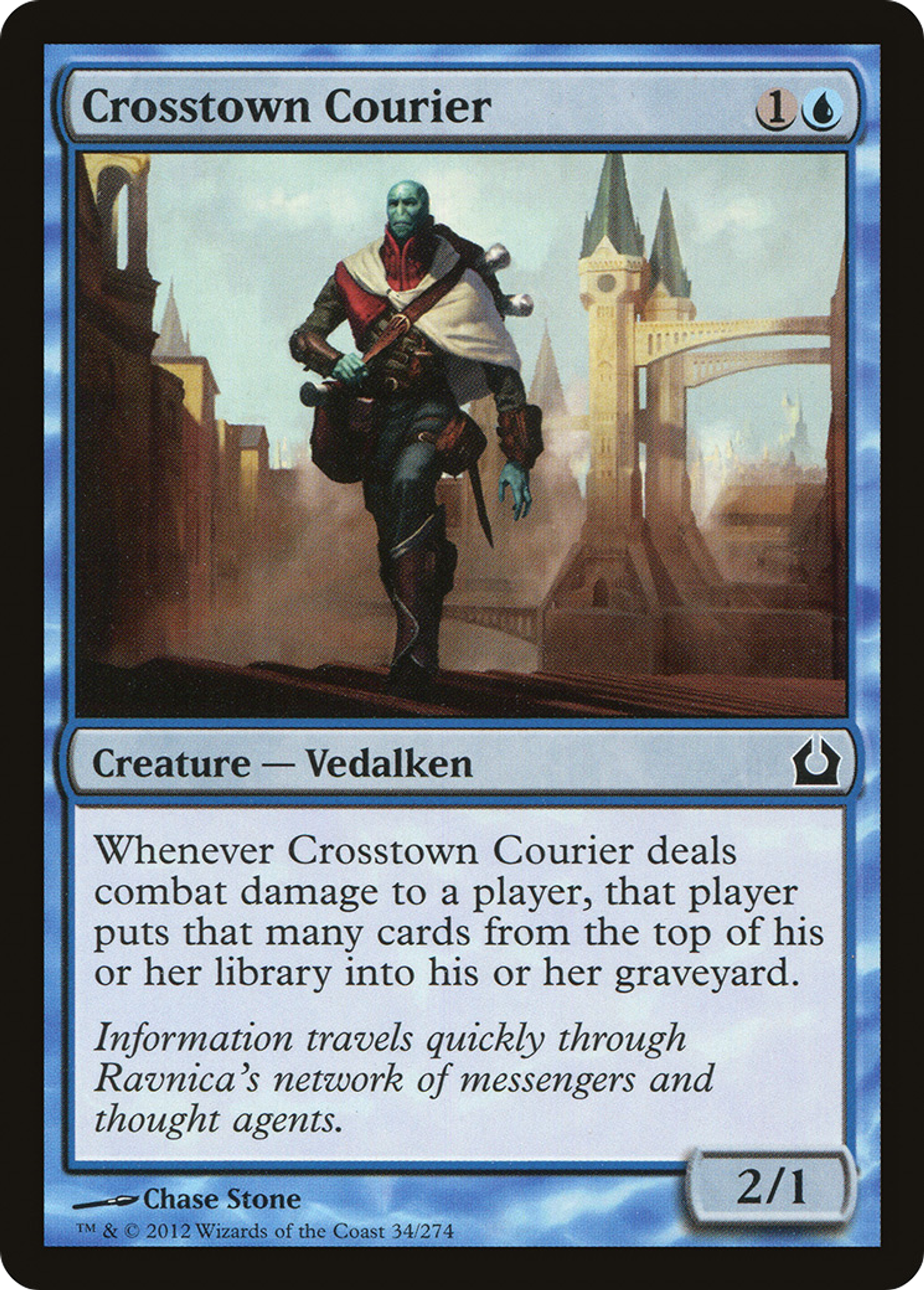 Crosstown Courier — Return to Ravnica — Magic: The Gathering