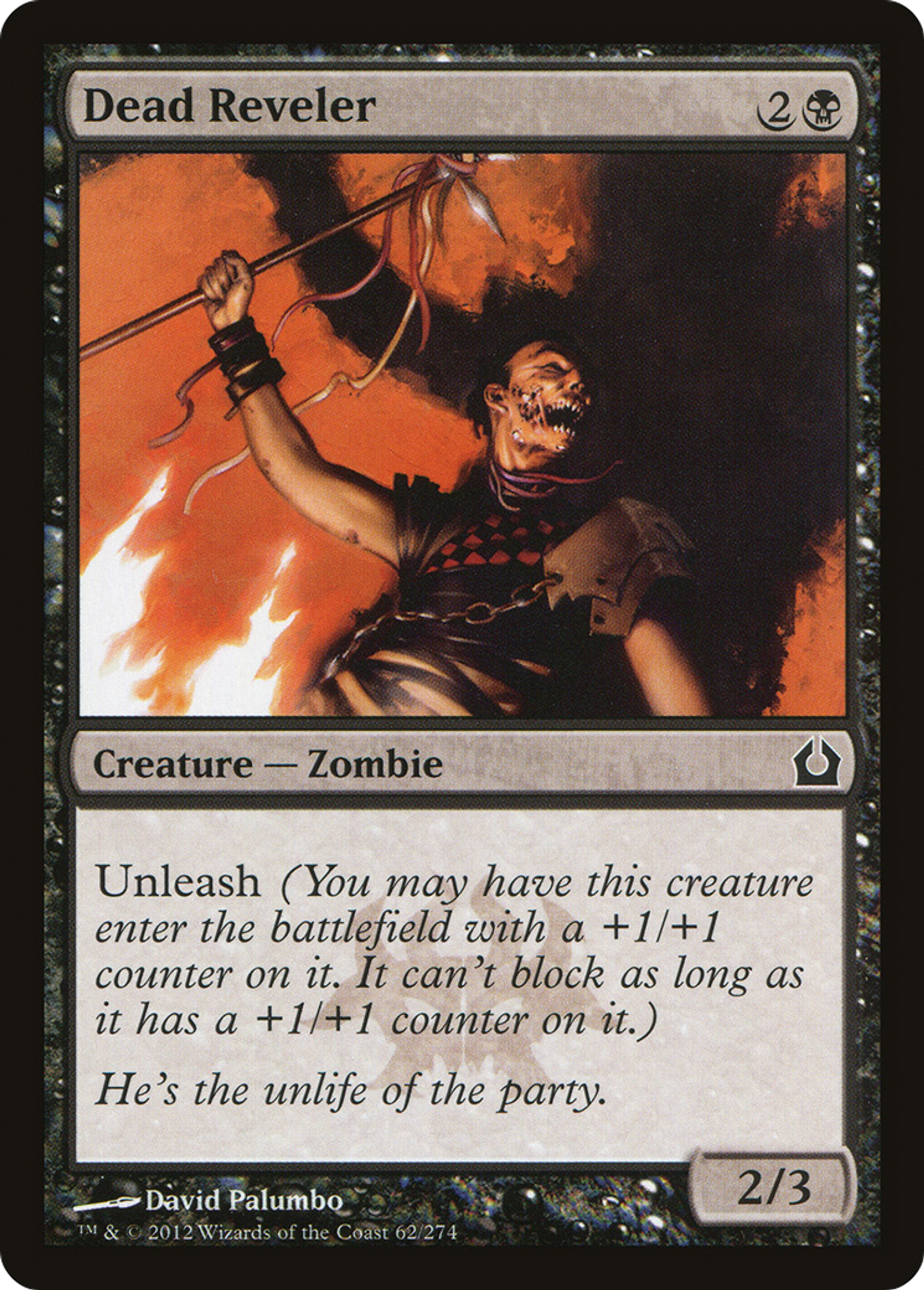 Dead Reveler — Return to Ravnica — Magic: The Gathering