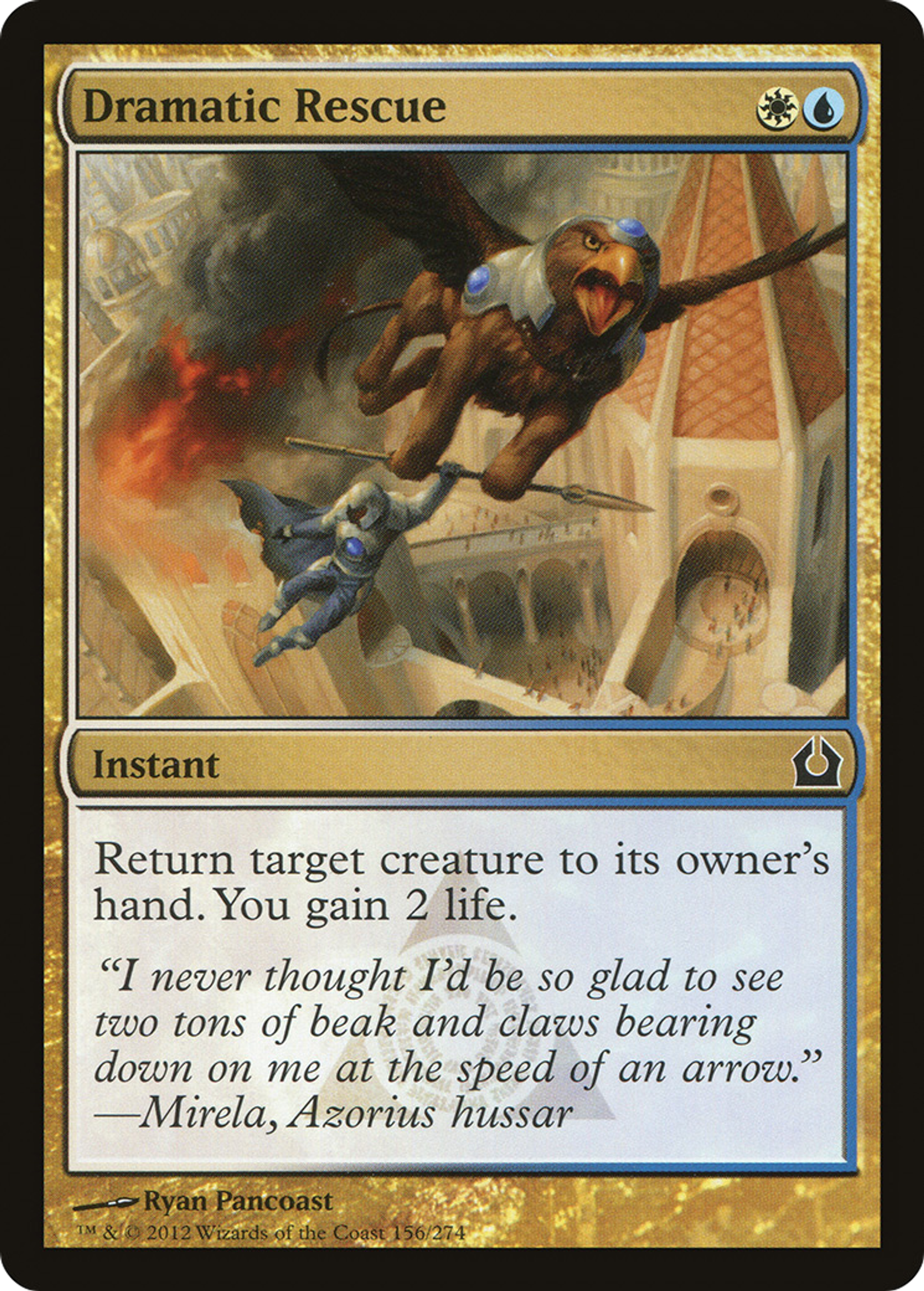 Sauvetage dramatique — Return to Ravnica — Magic: The Gathering