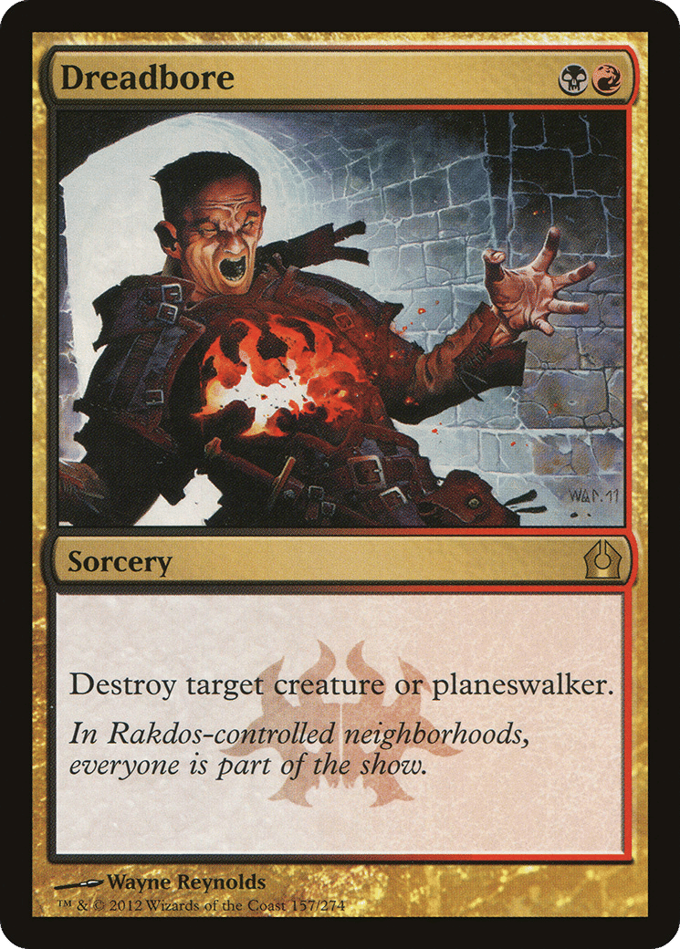 Dreadbore — Return to Ravnica — Magic: The Gathering