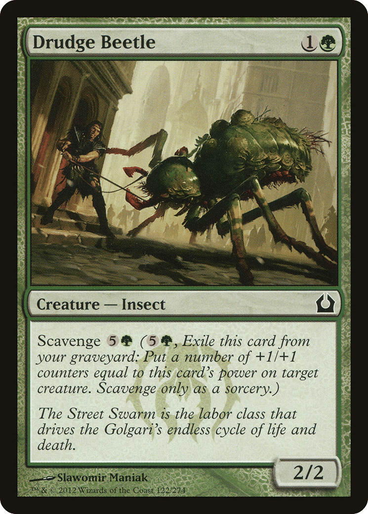 Drudge Beetle — Return to Ravnica — Magic: The Gathering