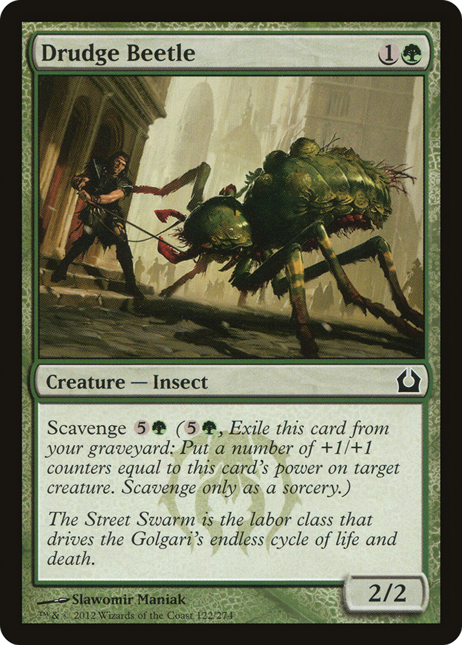 Drudge Beetle — Return to Ravnica — Magic: The Gathering