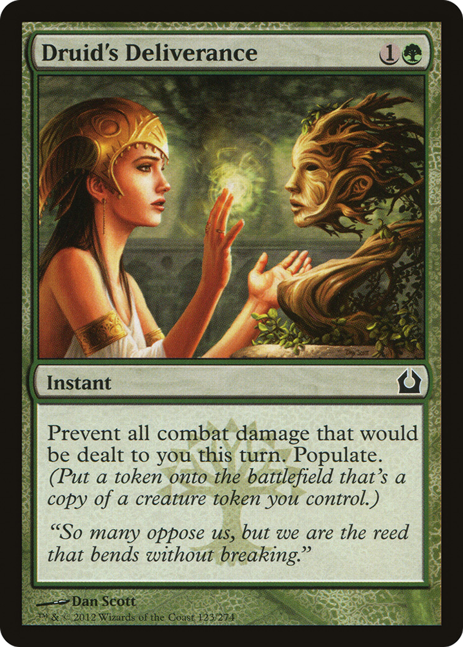 Druid's Deliverance — Return to Ravnica — Magic: The Gathering