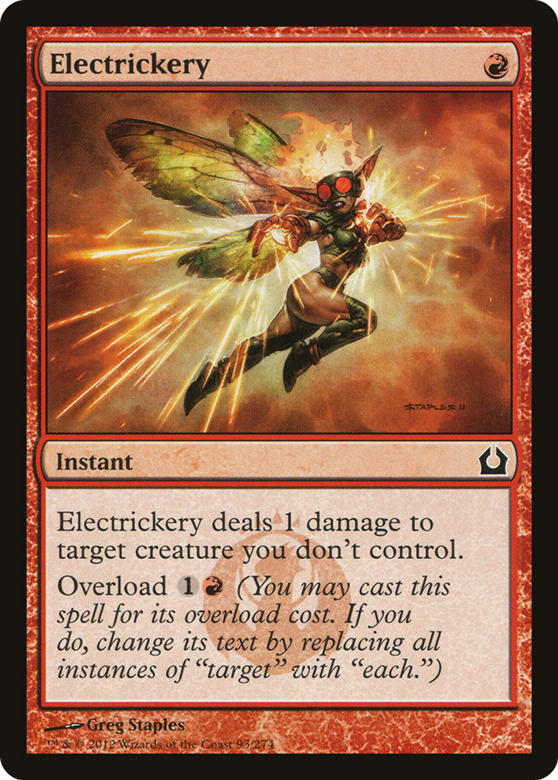 Electrickery — Return to Ravnica — Magic: The Gathering