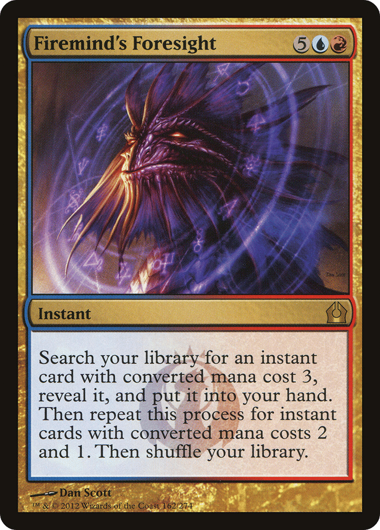 Firemind's Foresight — Return to Ravnica — Magic: The Gathering