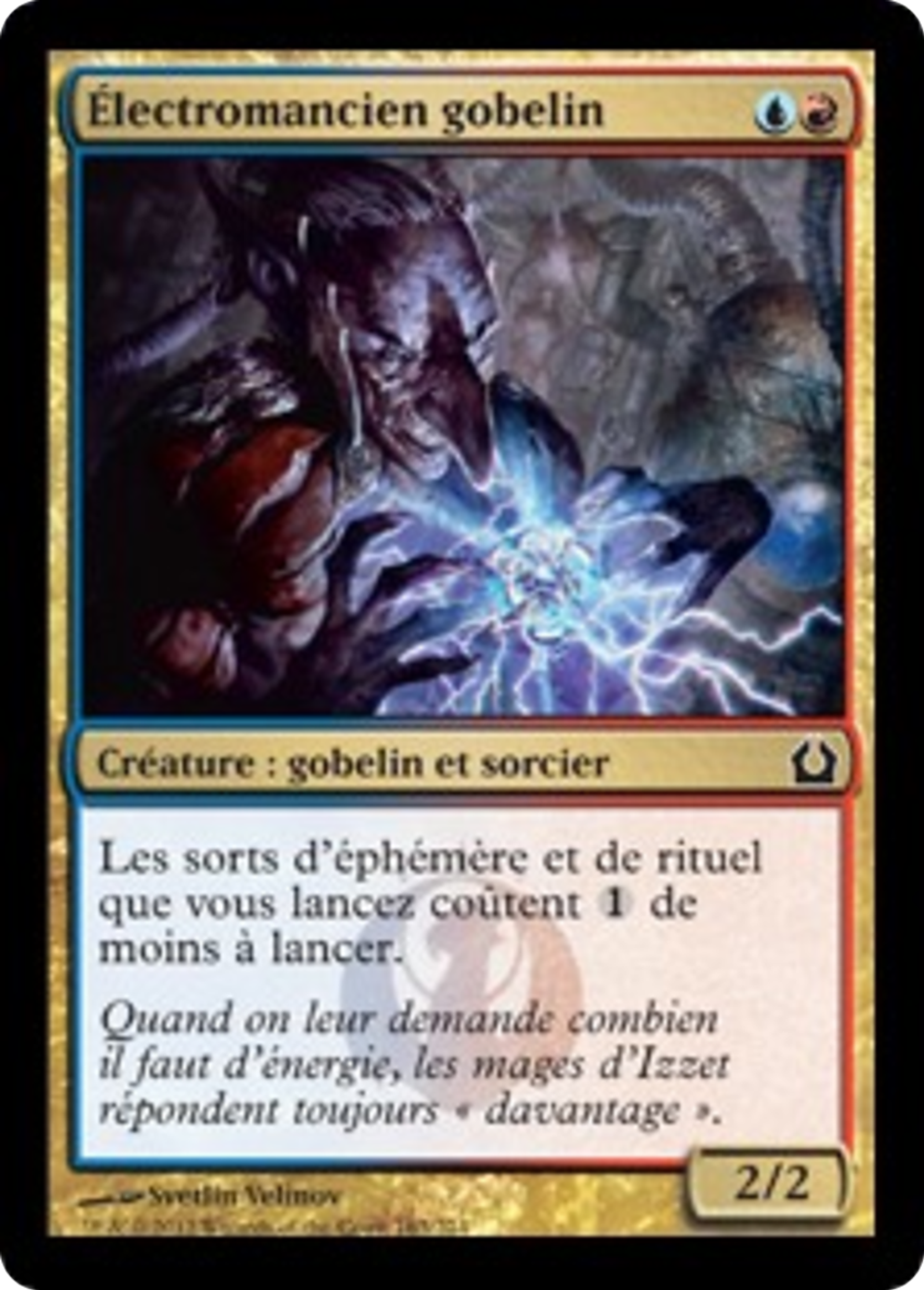 Électromancien gobelin — Return to Ravnica — Magic: The Gathering