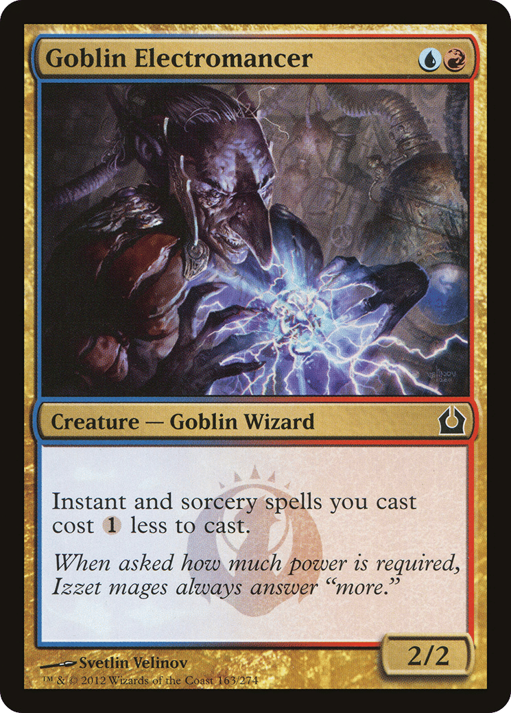 Goblin Electromancer — Return to Ravnica — Magic: The Gathering