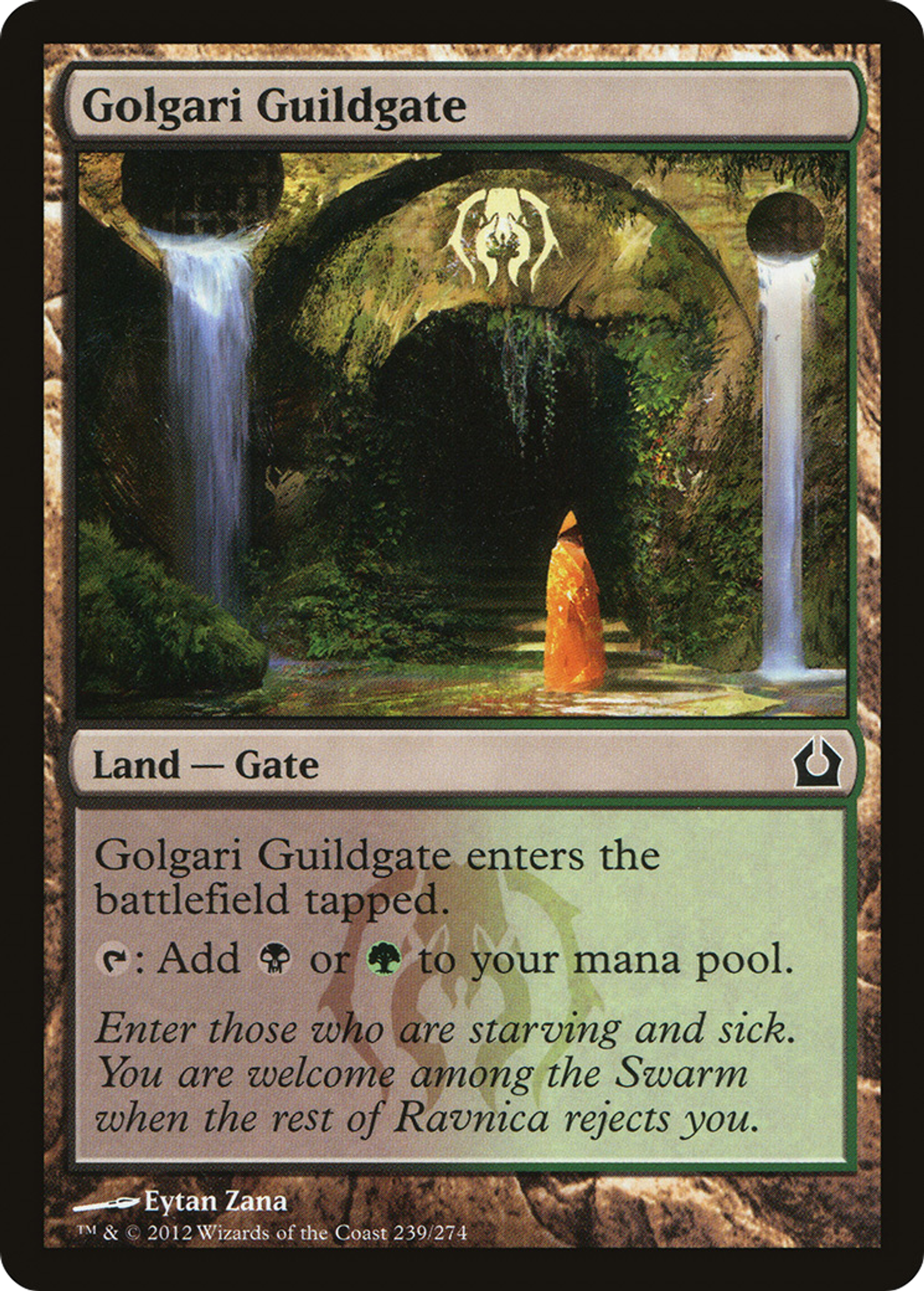 Porte de la guilde de Golgari — Return to Ravnica — Magic: The Gathering