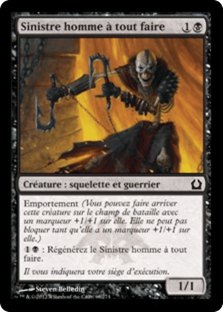 Sinistre homme à tout faire — Return to Ravnica — Magic: The Gathering