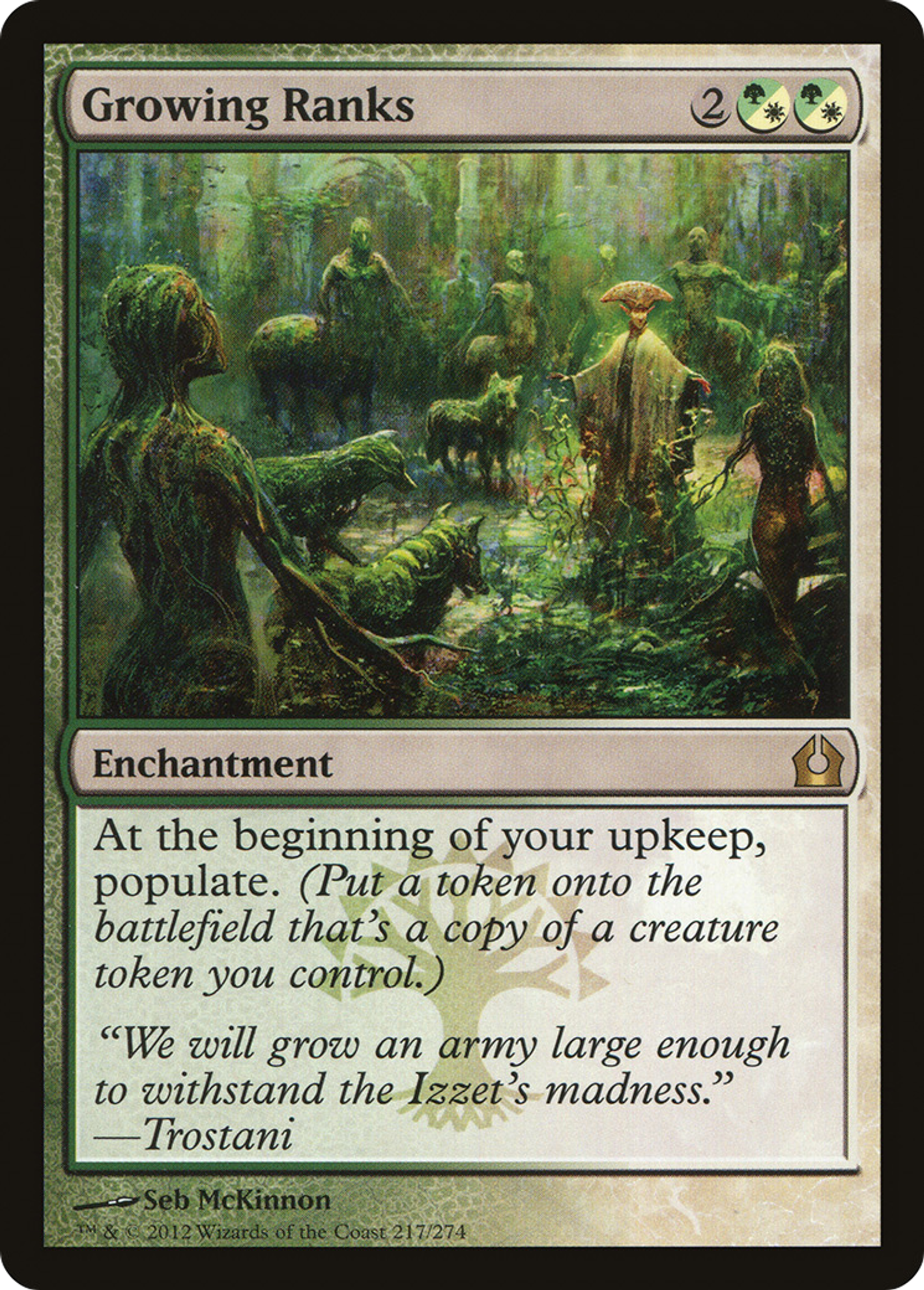 Rangs en augmentation — Return to Ravnica — Magic: The Gathering